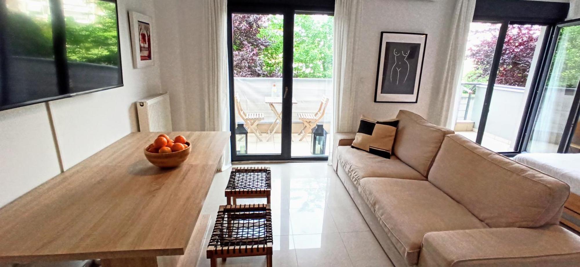 Grand Getaway Suite 300Mts From The Beach Peraía Exterior foto
